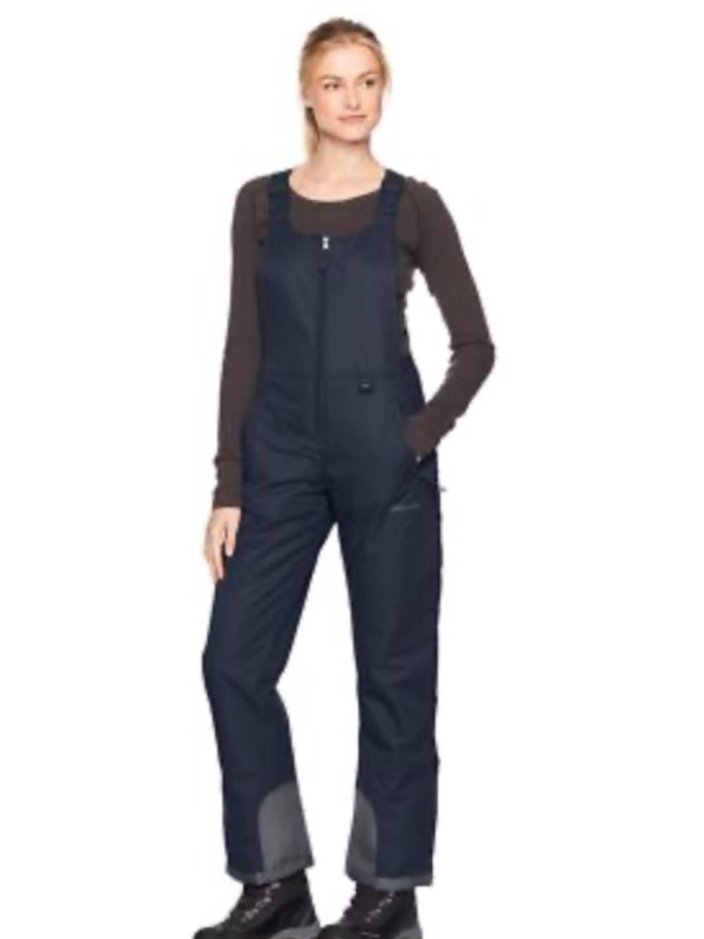 Arctix Women's Essential Insulated Bib Overalls Size XL Navy Blue